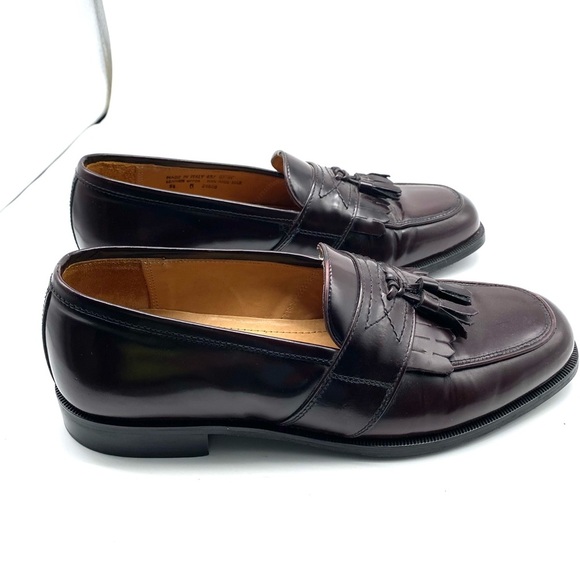 Bostonian loafers Black Leather Florentine Kilted dress shoes. SZ 9.5. NWOT main image 13
